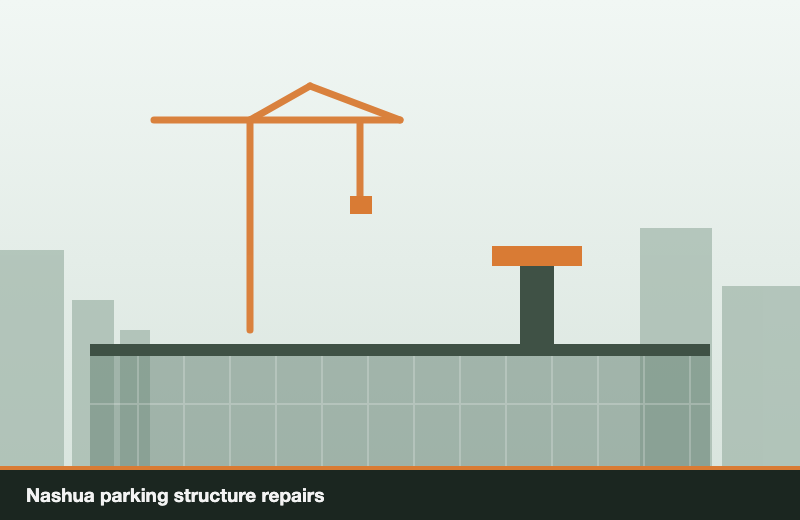 Nashua parking structure repairs