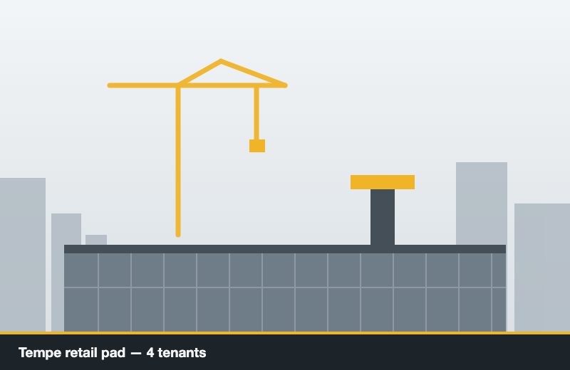 Tempe retail pad — 4 tenants