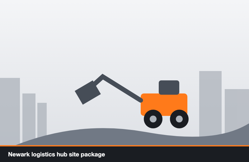 Newark logistics hub site package